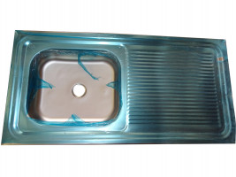 Evier inox 01 bac